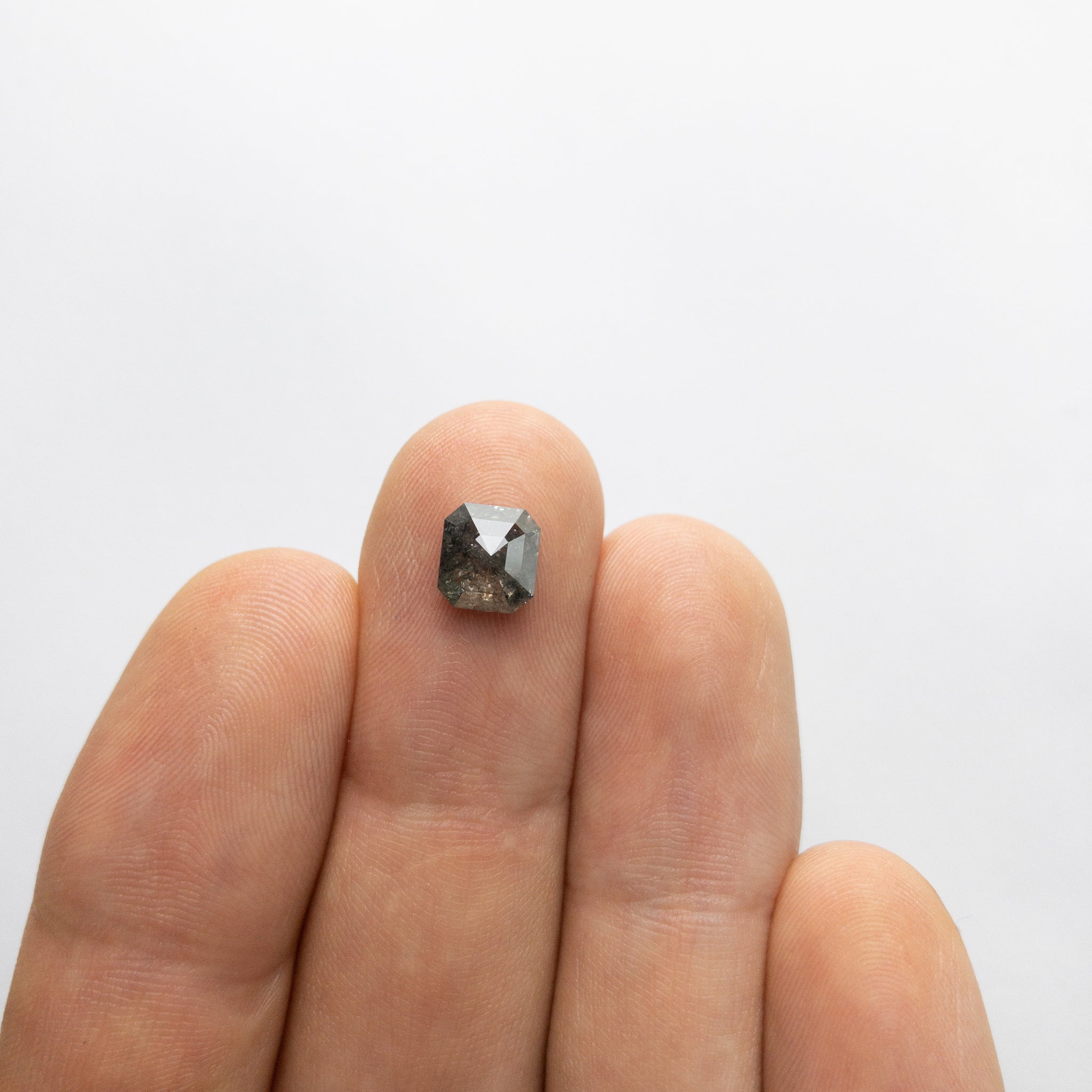 1.43ct 6.99x6.41x3.15mm Cut Corner Rectangle Rosecut 18019-30 - Misfit Diamonds