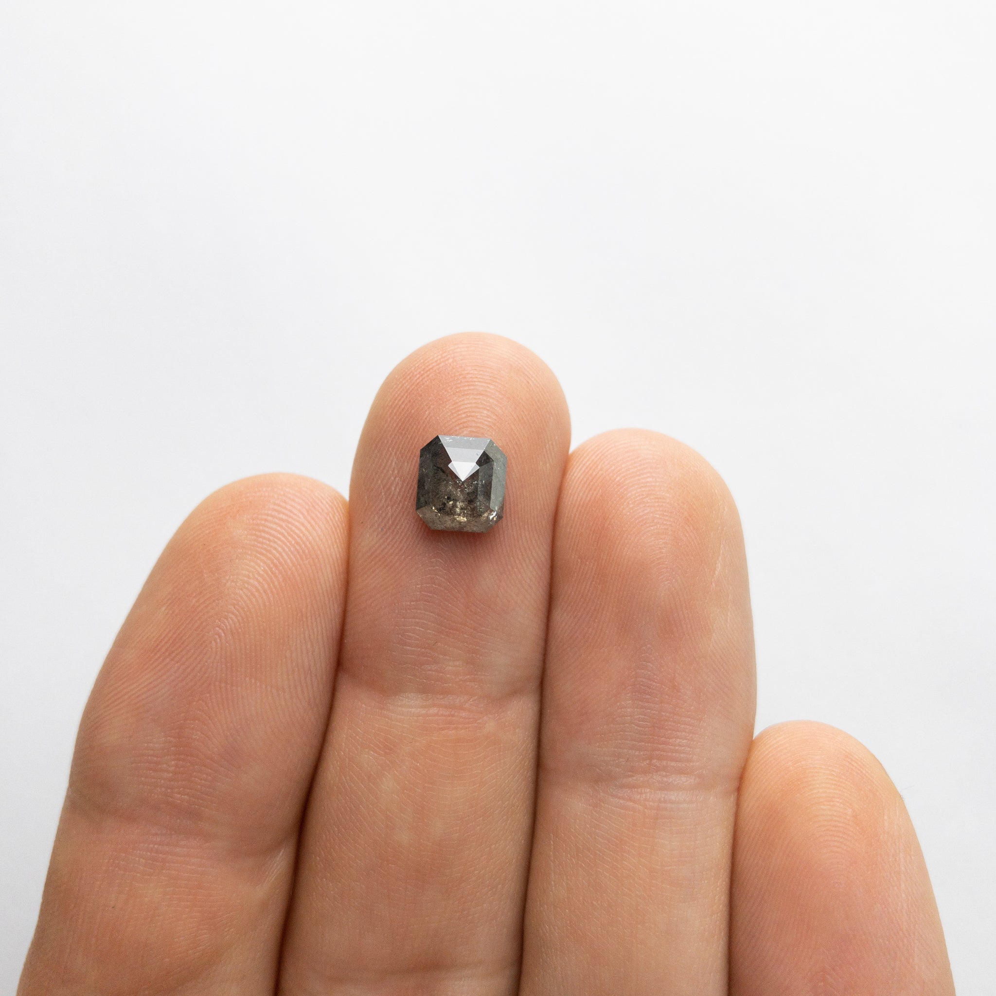 1.41ct 6.96x6.43x3.20mm Cut Corner Rectangle Rosecut 18019-32 - Misfit Diamonds