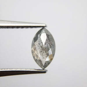 0.81ct 8.08x4.69x2.71mm Marquise Rosecut 18019-37 - Misfit Diamonds