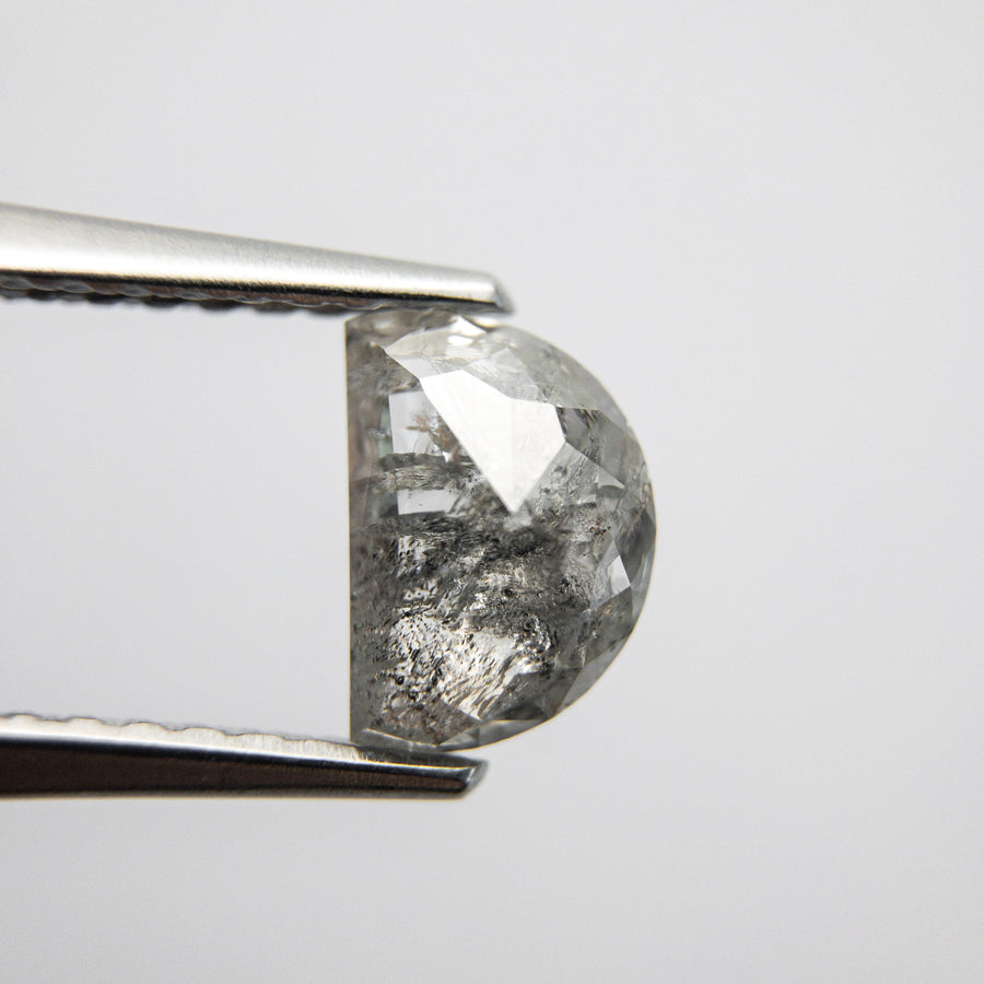 0.92ct 7.12x4.96x2.59mm Half Moon Rosecut 18019-39 - Misfit Diamonds