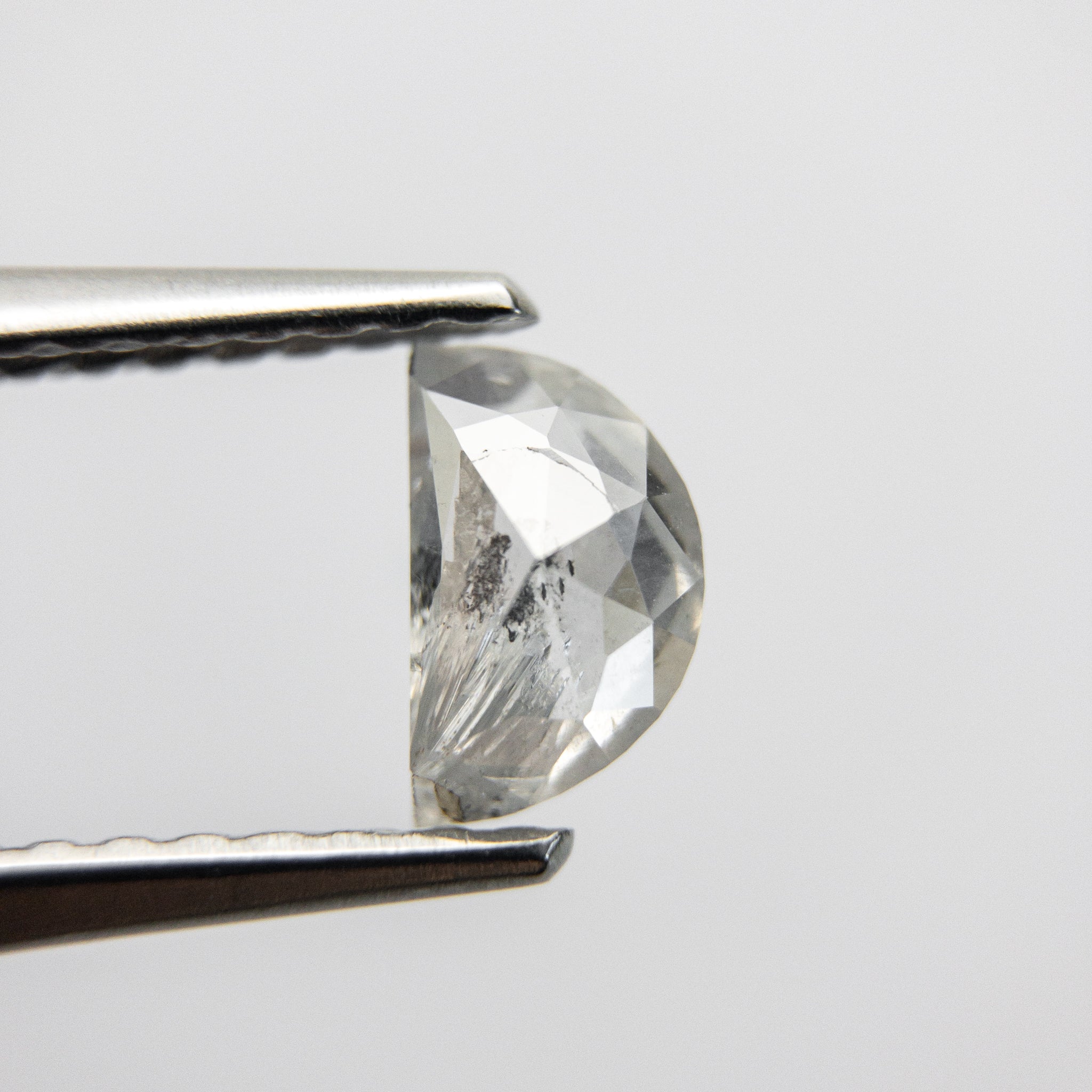 0.41ct 6.25x3.79x2.08mm Half Moon Rosecut 18019-40 - Misfit Diamonds