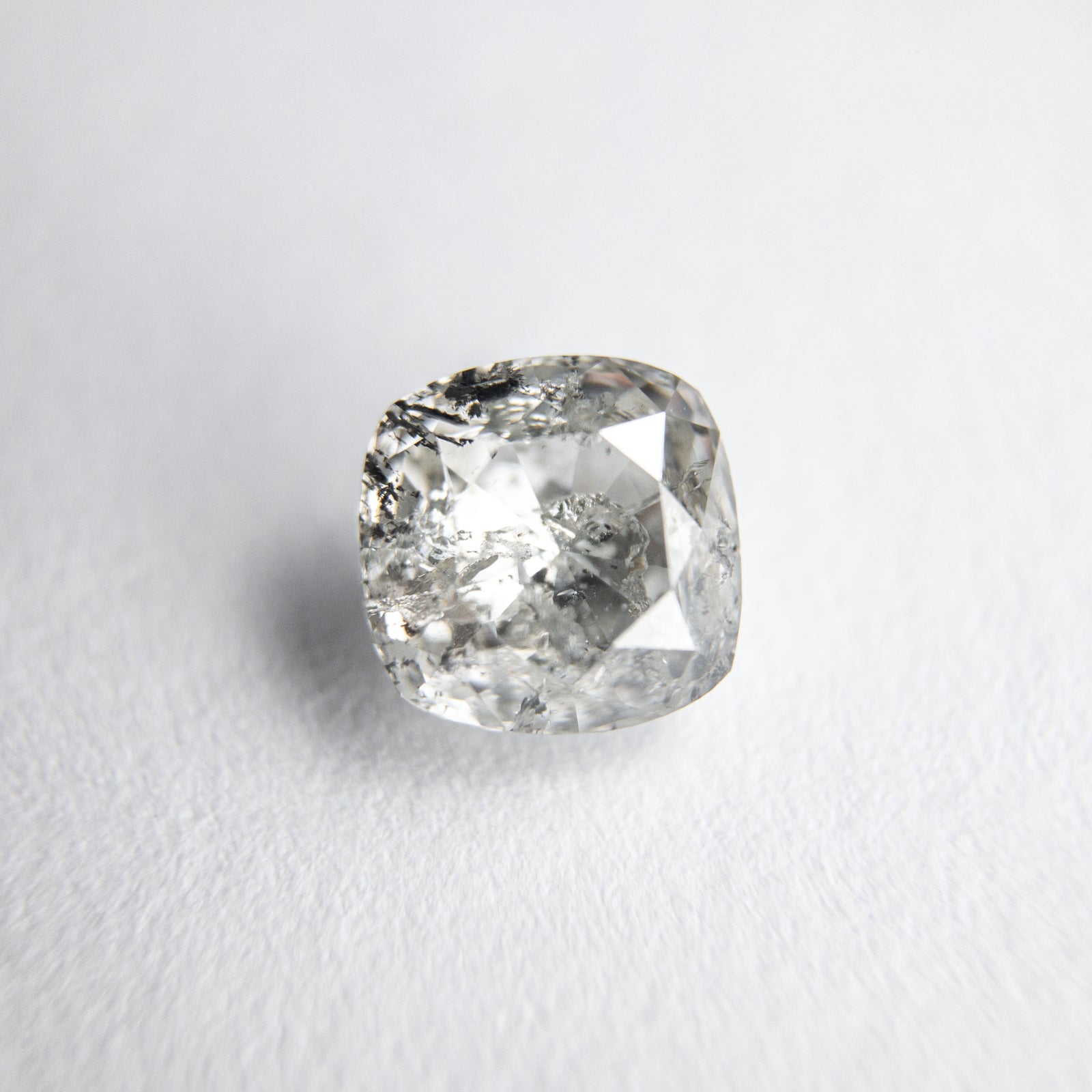 0.94ct 5.57x5.52x3.47mm Cushion Double Cut 18024-12 - Misfit Diamonds
