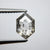 1.17ct 9.05x6.09x2.55mm Hexagon Rosecut 18032-06 - Misfit Diamonds