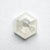 1.23ct 7.89x6.77x2.70mm Hexagon Rosecut 18032-10 - Misfit Diamonds