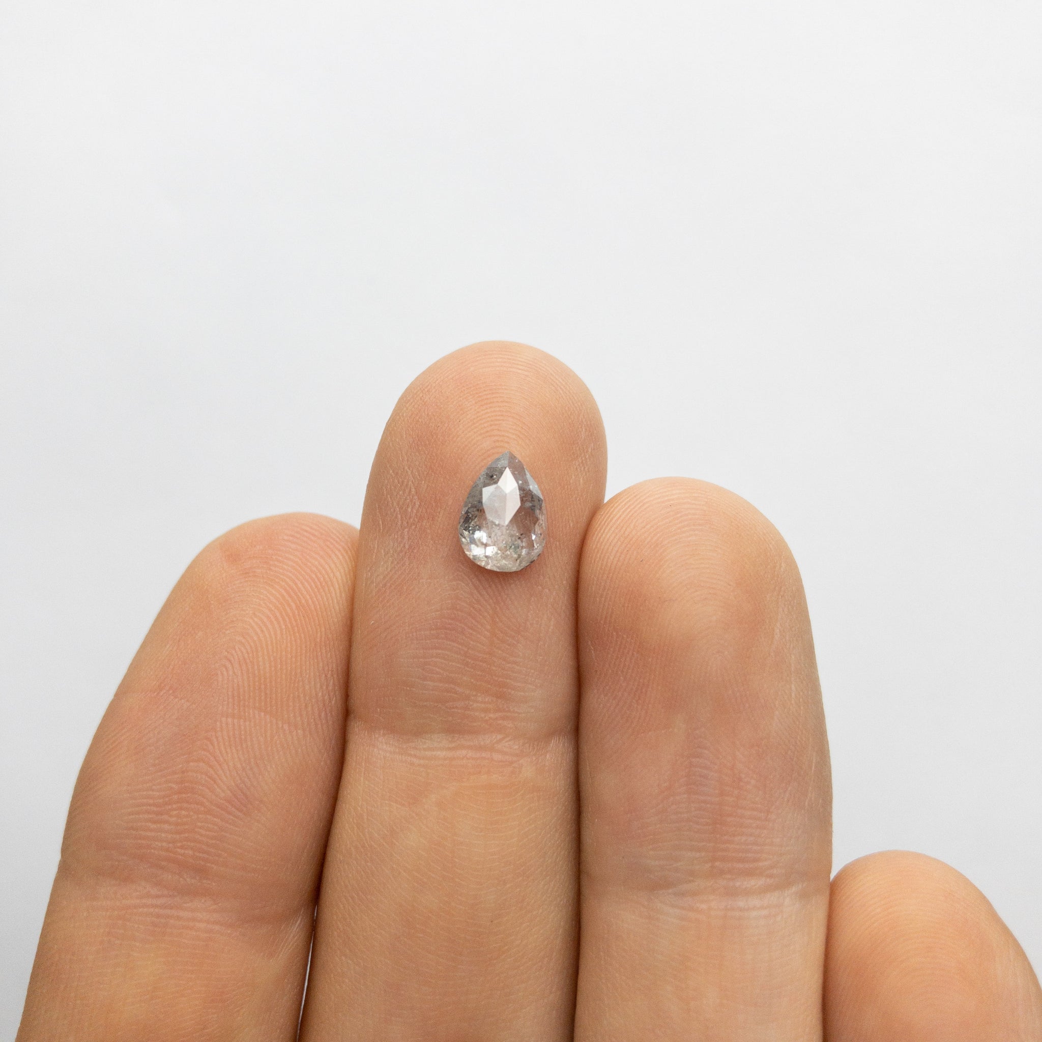 1.03ct 8.01x5.89x2.78mm Pear Rosecut 18033-03 - Misfit Diamonds