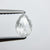 0.57ct 6.69x4.94x2.06mm Pear Rosecut 18033-05 - Misfit Diamonds