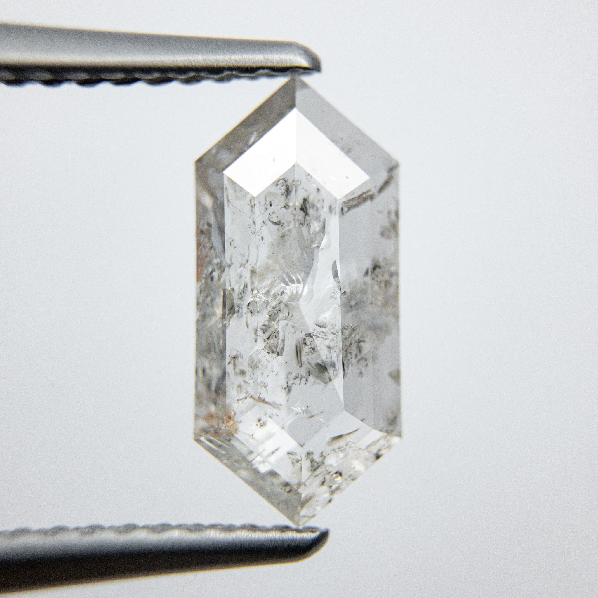 1.09ct 11.85x5.51x1.76mm Hexagon Rosecut 18033-10 - Misfit Diamonds