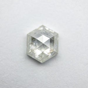 0.87ct 6.62x5.53x2.86mm Hexagon Rosecut 18033-13 - Misfit Diamonds