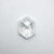 0.59ct 6.63x4.79x2.19mm Hexagon Rosecut 18033-14 - Misfit Diamonds