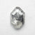 1.22ct 8.91x6.07x2.70mm Geometric Rosecut 18033-18 - Misfit Diamonds