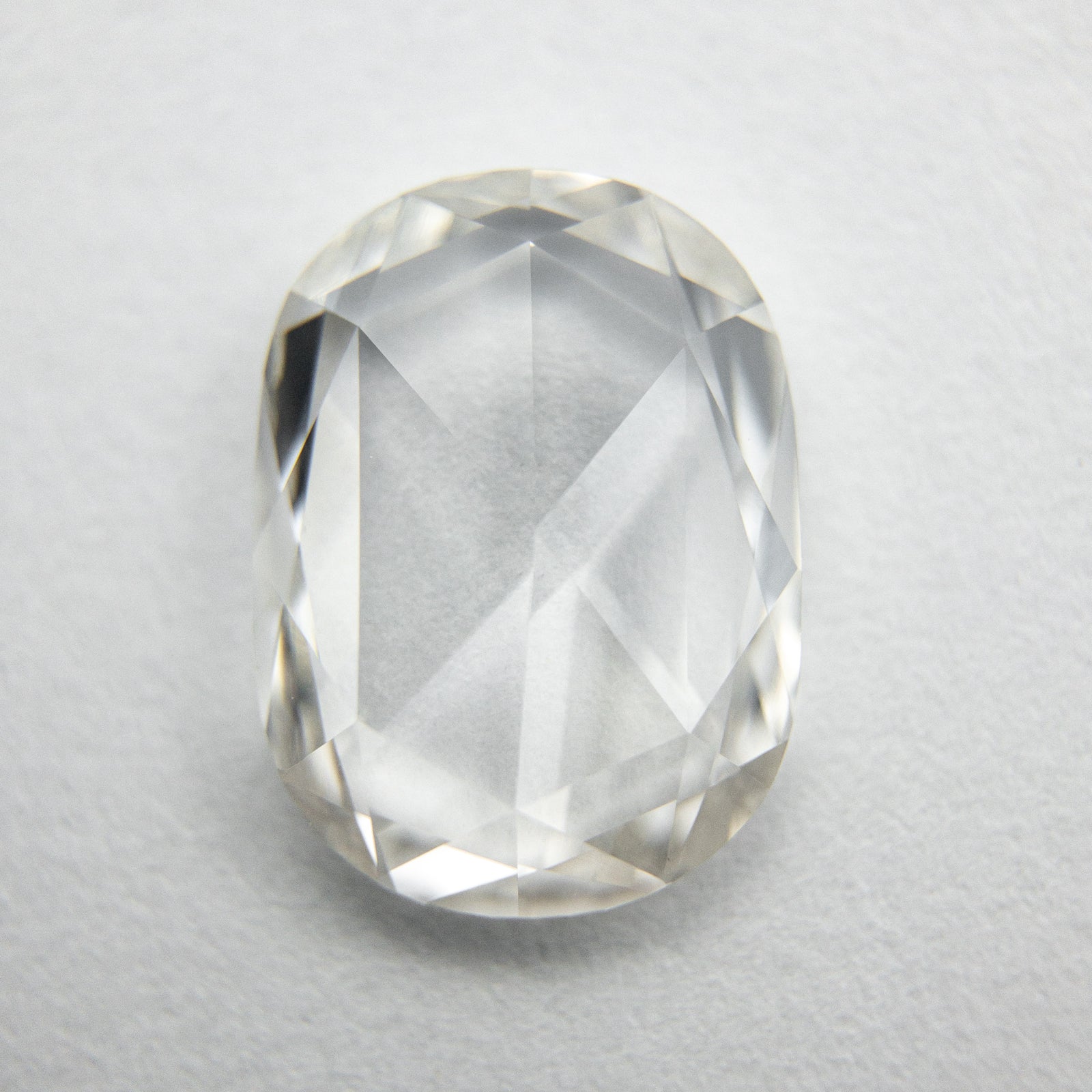 1.70ct 10.15x7.49x2.17mm VS2 H Oval Rosecut 18034-01 - Misfit Diamonds