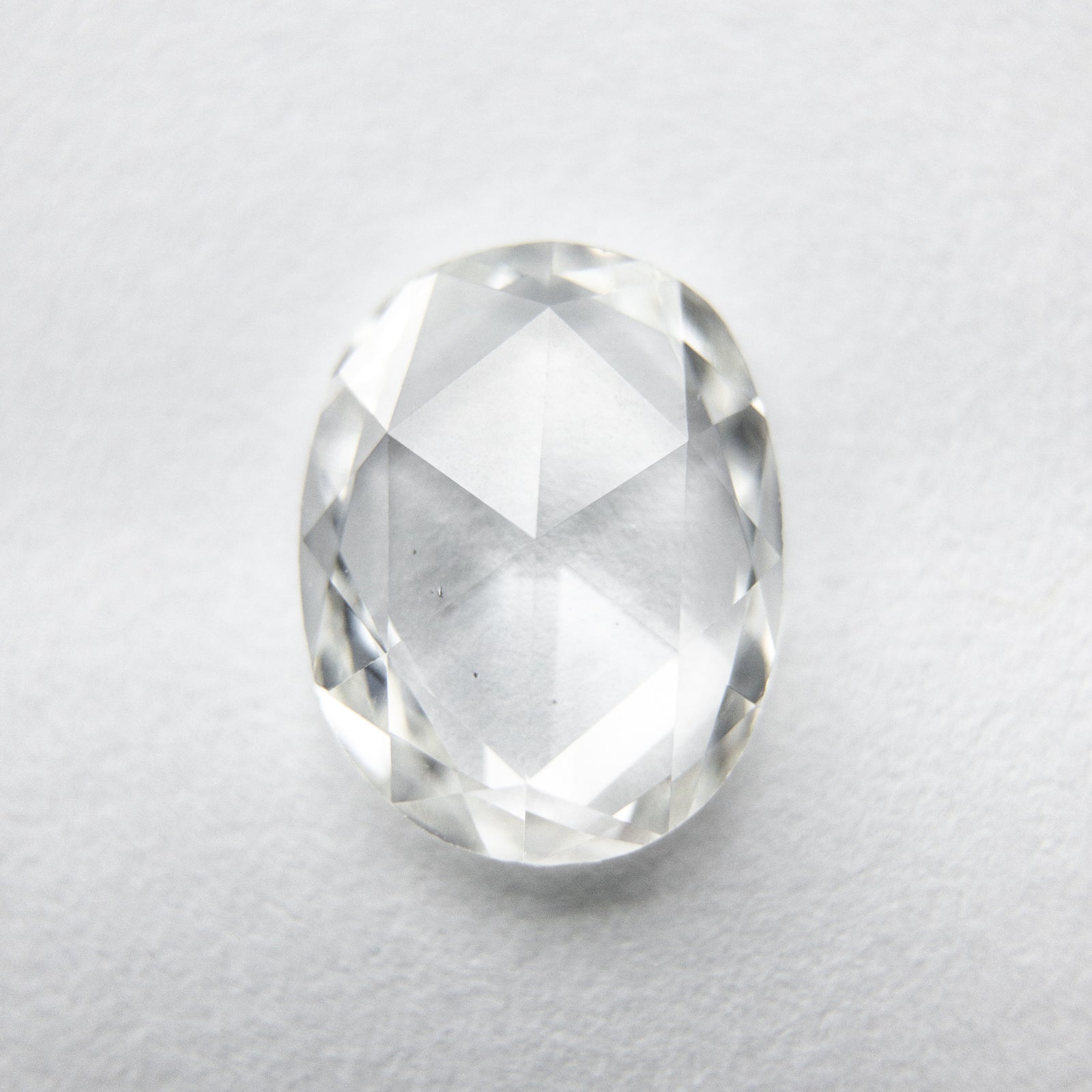 1.04ct 8.54x6.69x1.94mm VS2/SI1+ G Oval Rosecut 18038-03 - Misfit Diamonds