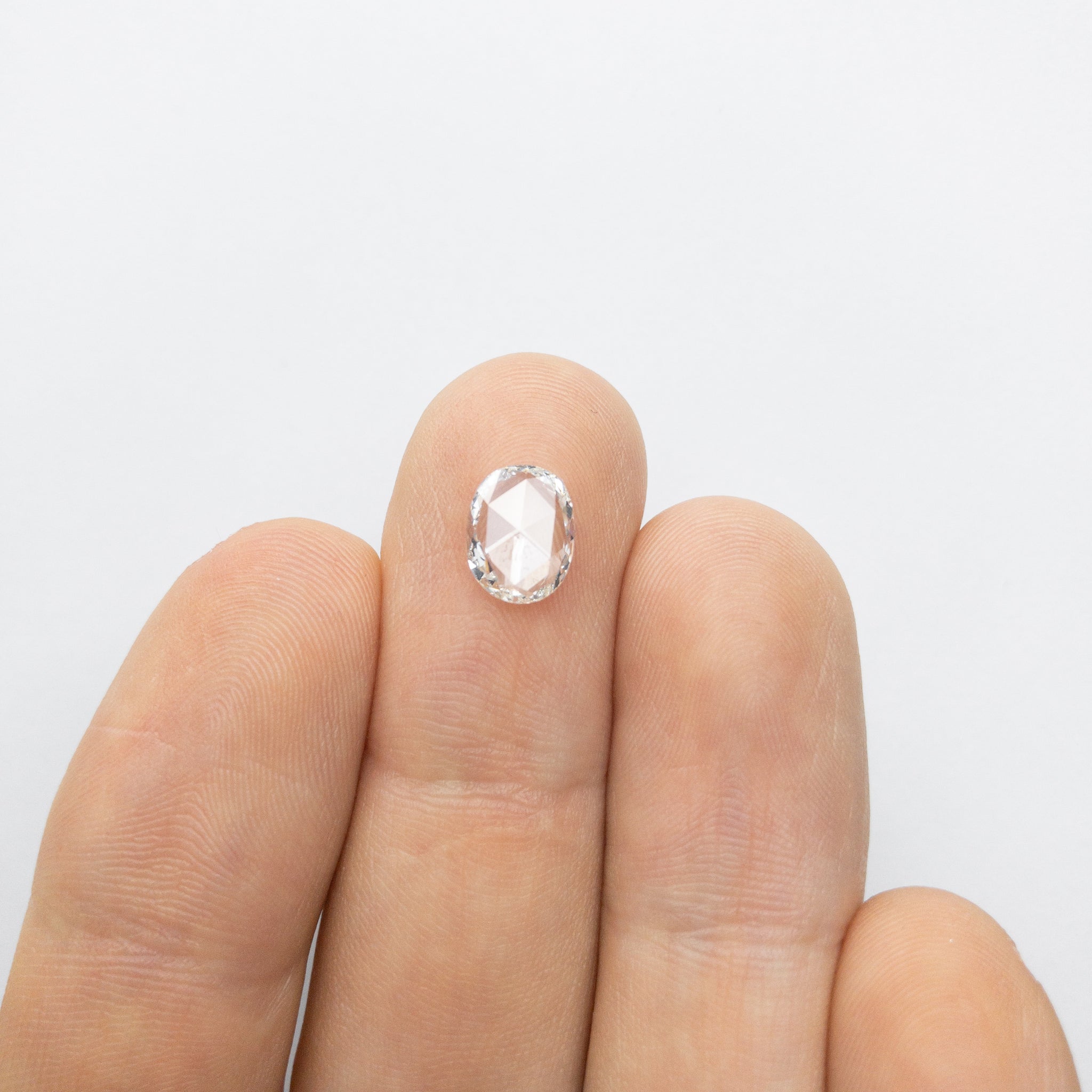 1.04ct 8.54x6.69x1.94mm VS2/SI1+ G Oval Rosecut 18038-03 - Misfit Diamonds