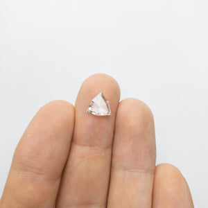 1.28ct 8.87x9.17x2.15mm SI3 I/J Geo Trillion Rosecut 18039-01 - Misfit Diamonds