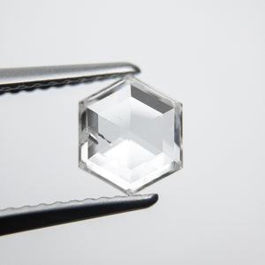 1.02ct 7.51x6.35x2.27mm SI2 G Hexagon Rosecut 18040-03 - Misfit Diamonds