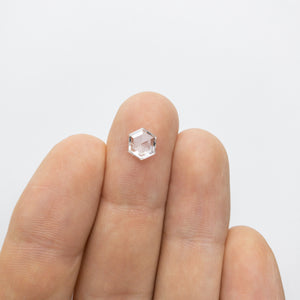 1.02ct 7.51x6.35x2.27mm SI2 G Hexagon Rosecut 18040-03 - Misfit Diamonds