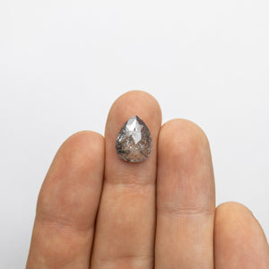 3.98ct 13.33x10.38x3.88mm Pear Rosecut 18042-01 - Misfit Diamonds