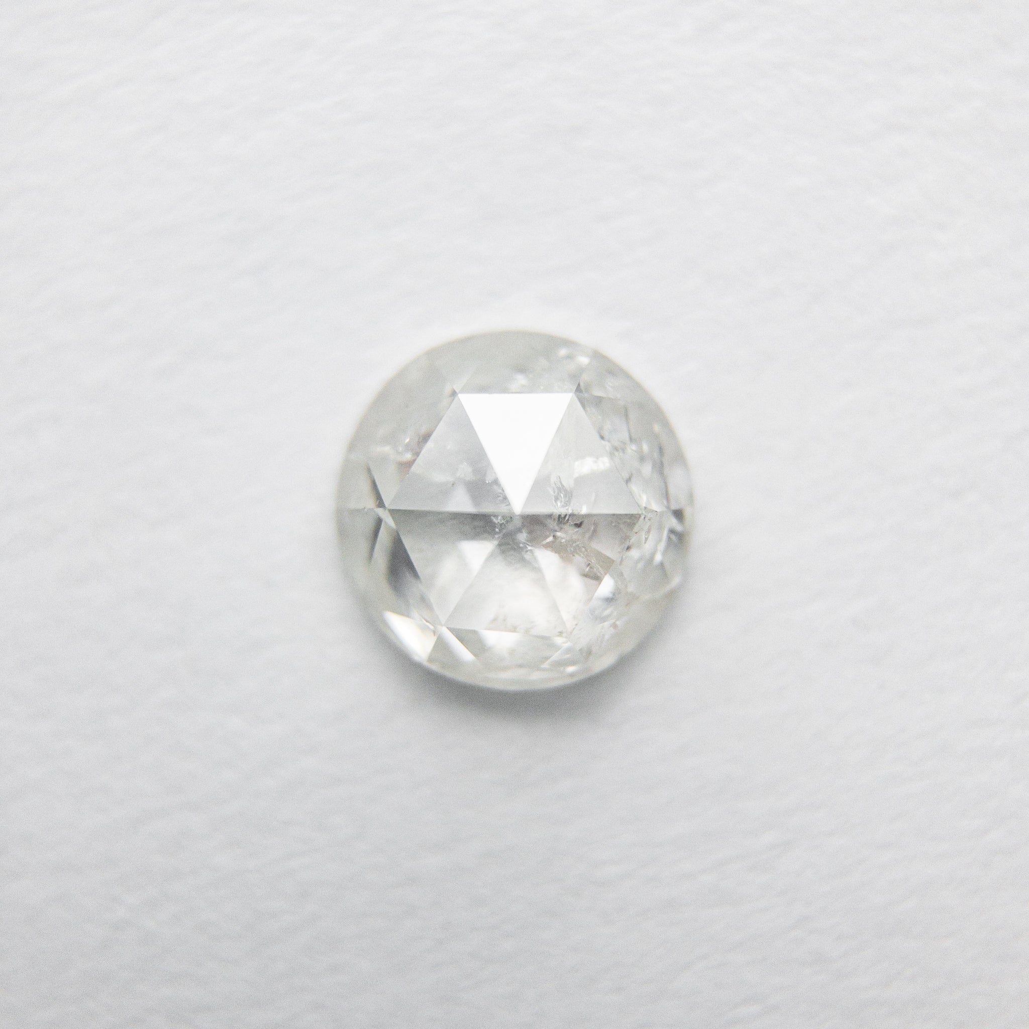 0.58ct 5.49x5.40x2.33mm Round Rosecut 18049-05 - Misfit Diamonds