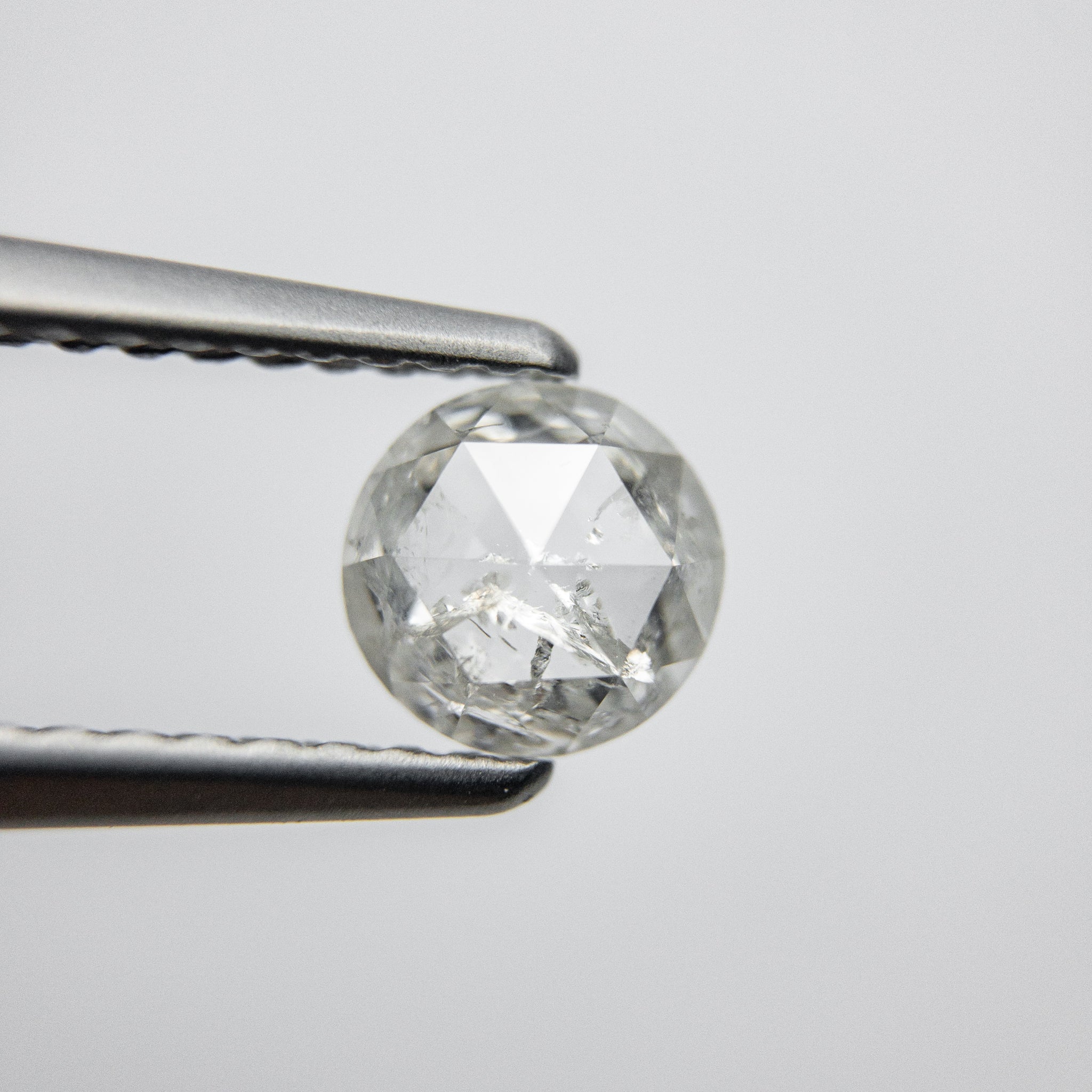 0.58ct 5.49x5.40x2.33mm Round Rosecut 18049-05 - Misfit Diamonds