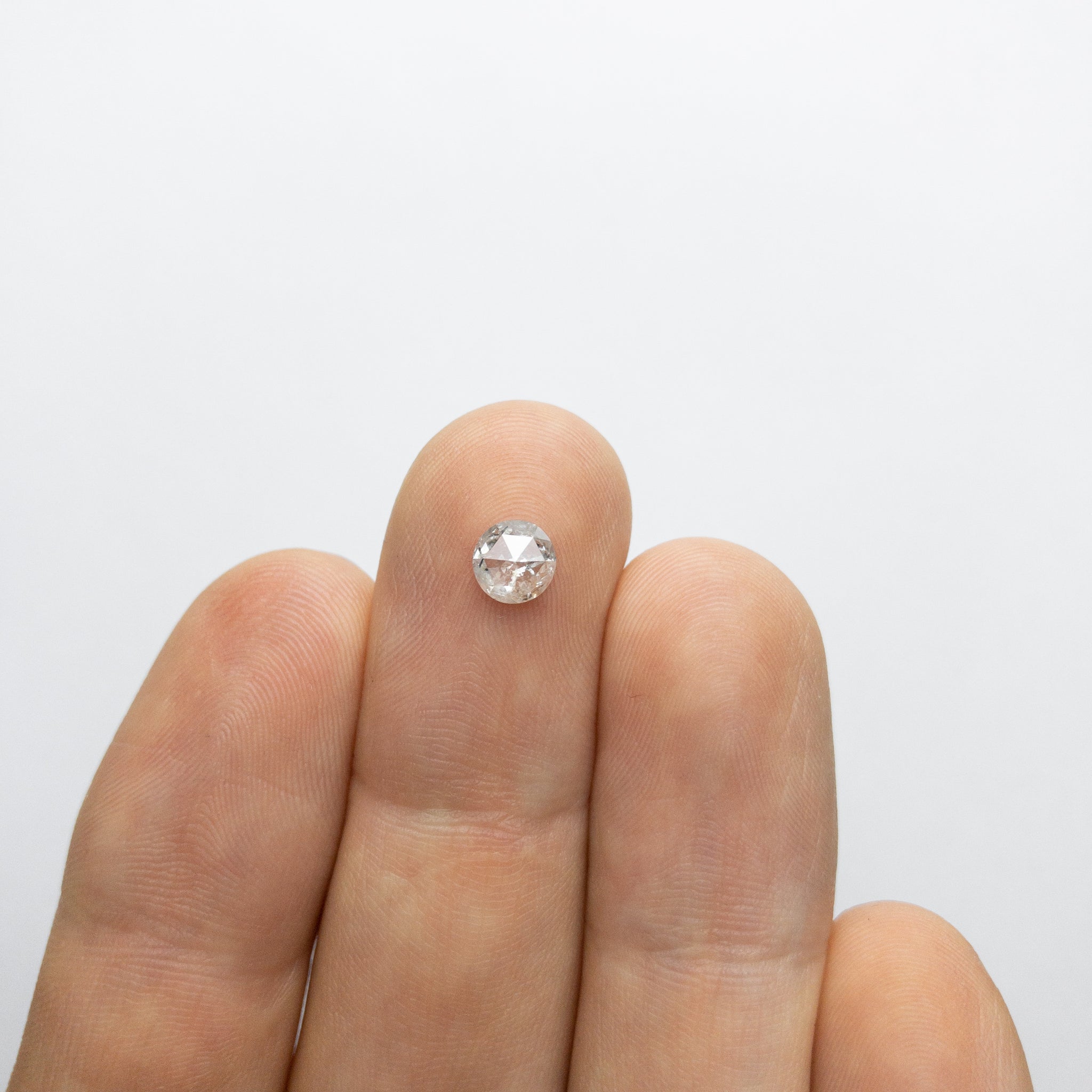 0.58ct 5.49x5.40x2.33mm Round Rosecut 18049-05 - Misfit Diamonds