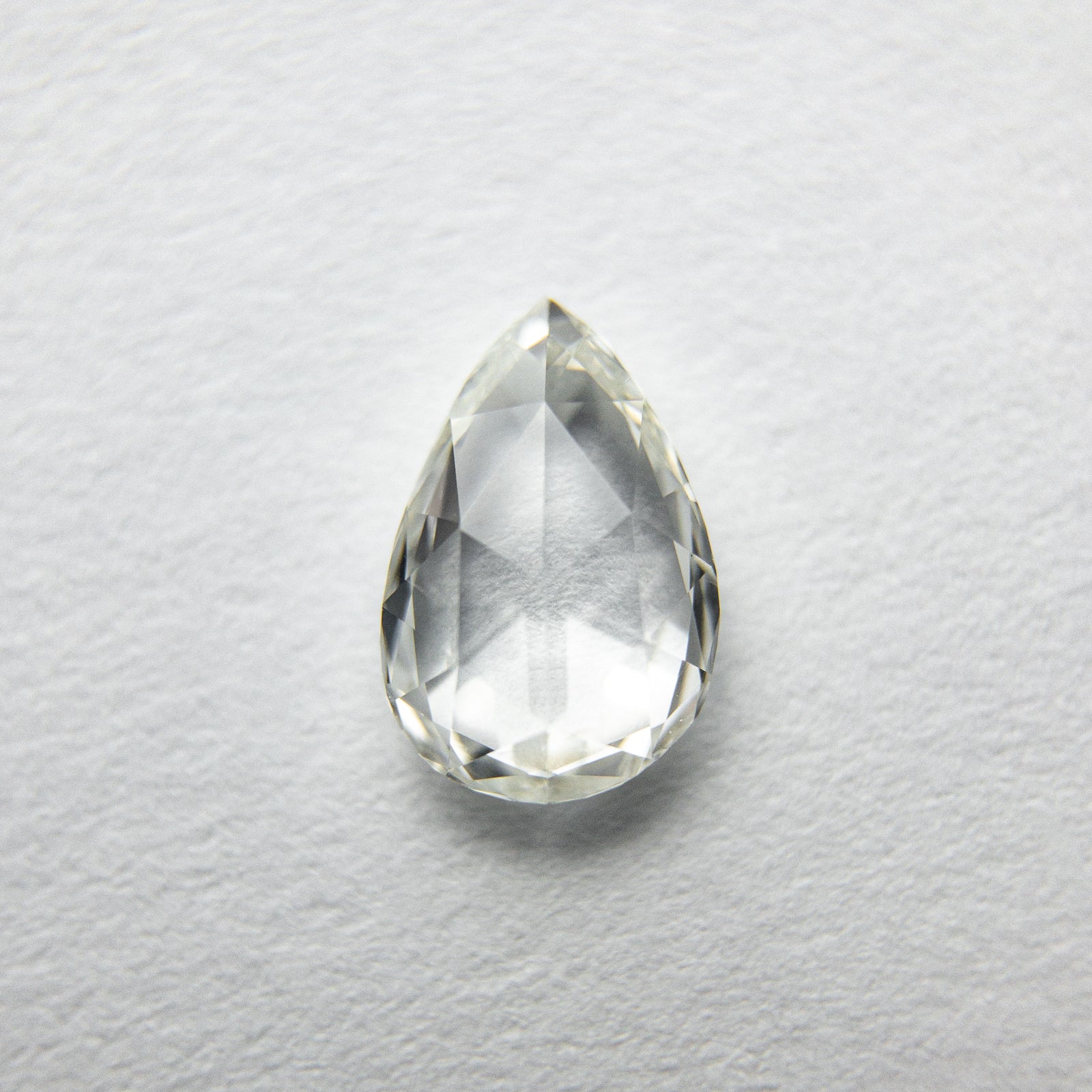 0.50ct 6.89x4.62x1.87mm Pear Rosecut 18050-01 - Misfit Diamonds