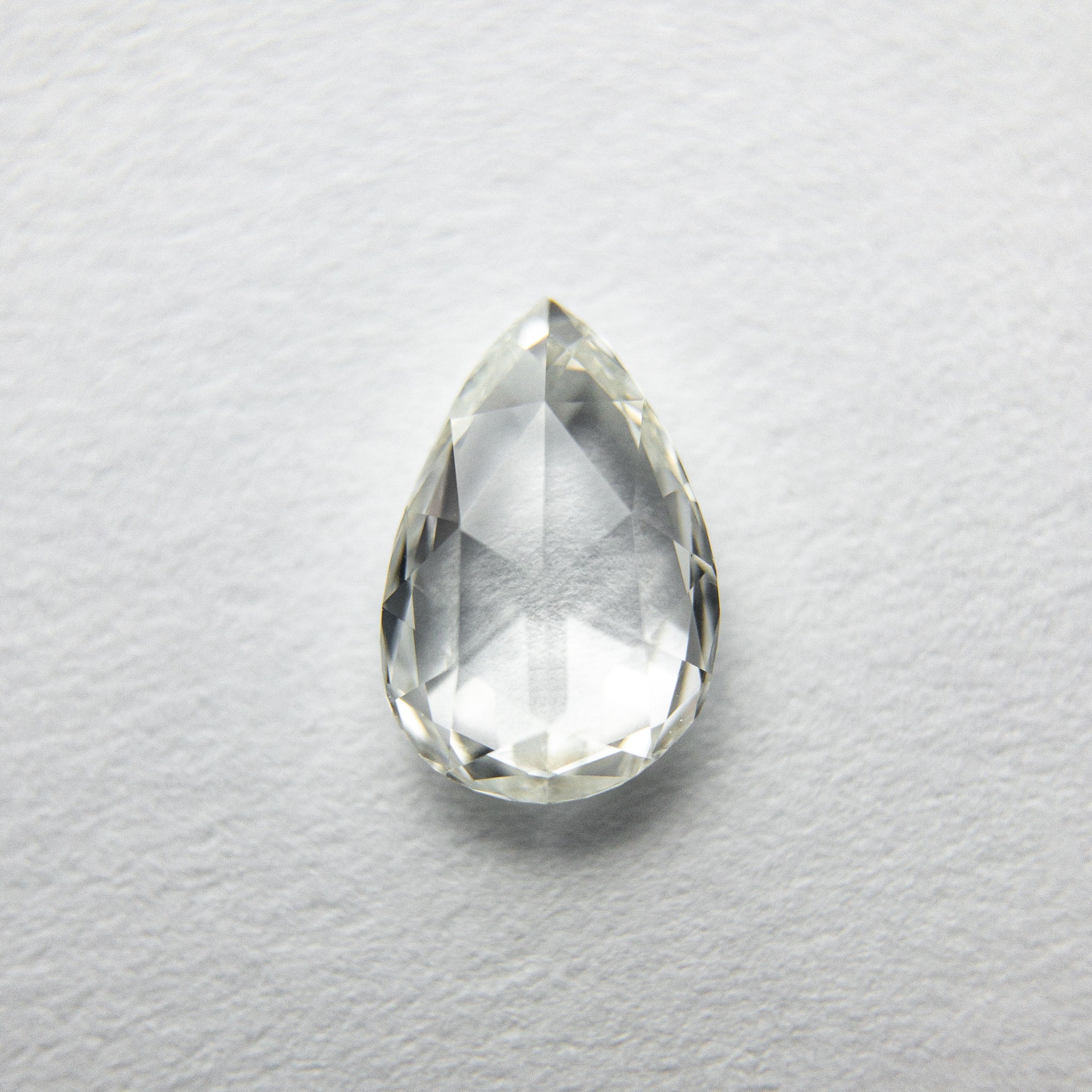 0.50ct 6.89x4.62x1.87mm Pear Rosecut 18050-01 - Misfit Diamonds