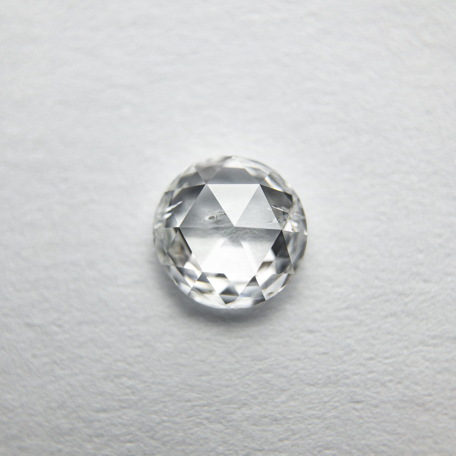 0.58ct 5.51x5.40x2.13mm Round Rosecut 18050-06 - Misfit Diamonds