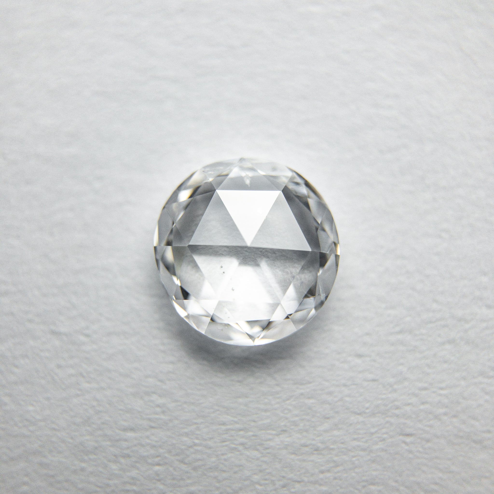 0.69ct 6.14x5.96x2.12mm Round Rosecut 18050-07 - Misfit Diamonds