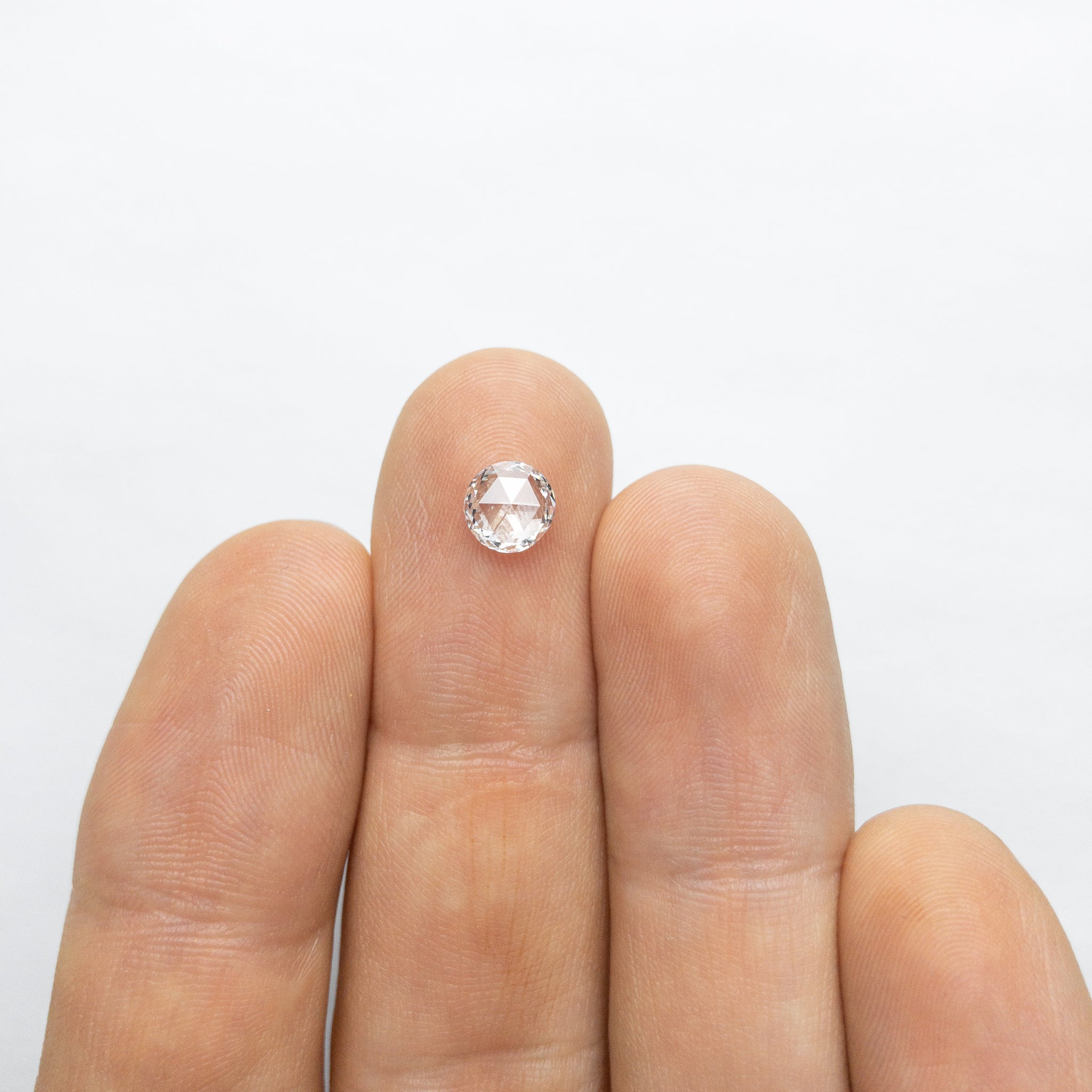 0.69ct 6.14x5.96x2.12mm Round Rosecut 18050-07 - Misfit Diamonds