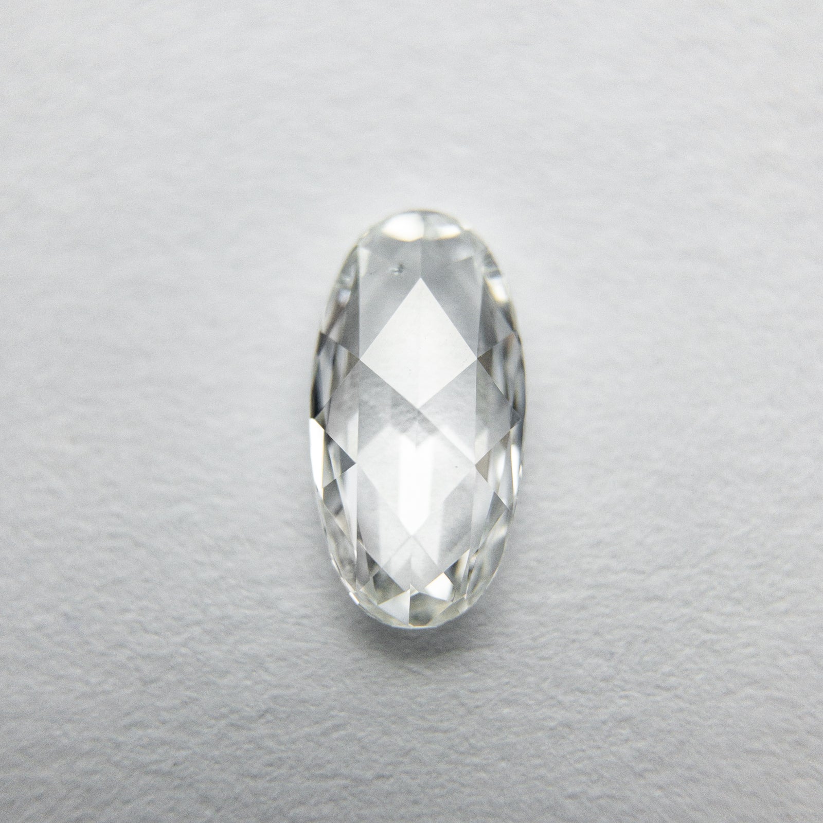 0.47ct 7.58x3.96x1.75mm Oval Rosecut 18051-02 - Misfit Diamonds