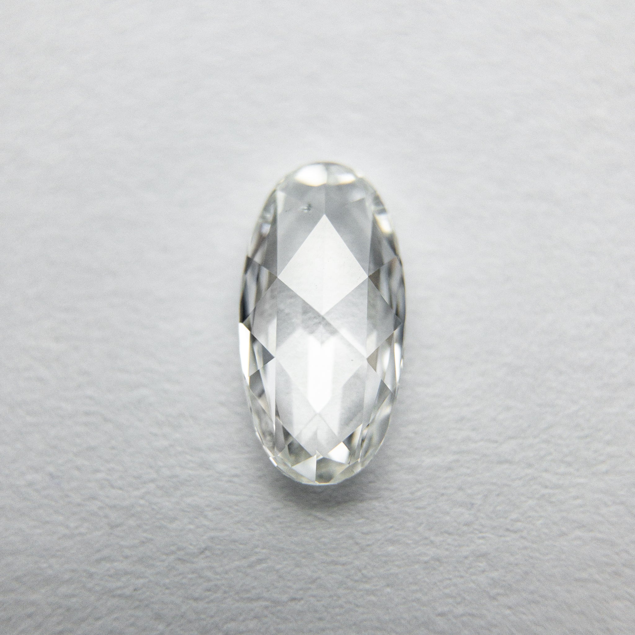 0.47ct 7.58x3.96x1.75mm Oval Rosecut 18051-02 - Misfit Diamonds