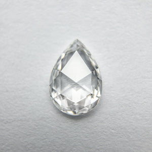 0.69ct 7.79x5.42x2.12mm Pear Rosecut 18052-01 - Misfit Diamonds