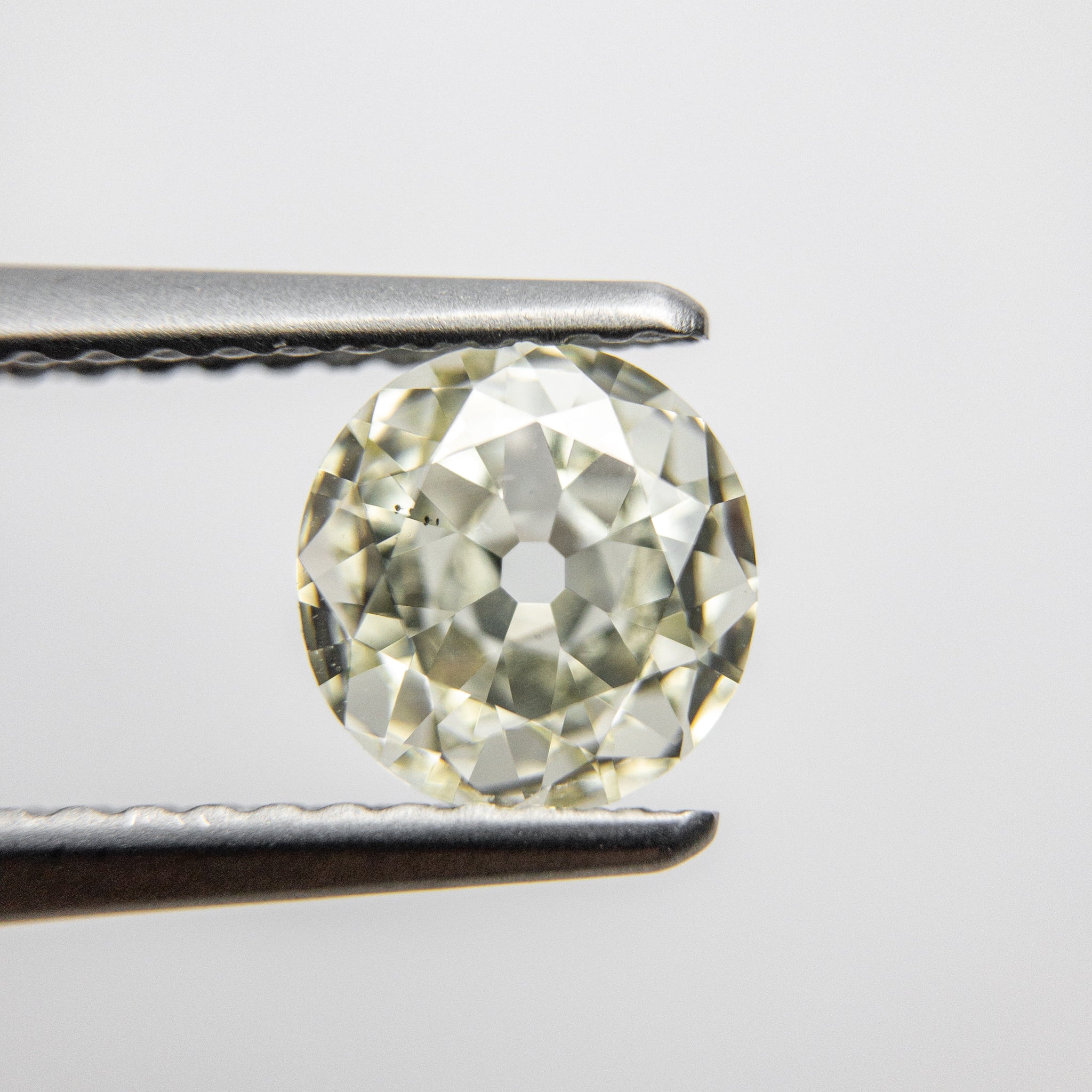 0.90ct 6.54x6.29x2.69mm SI1 N Round Modern Old European Cut 18053-01 - Misfit Diamonds
