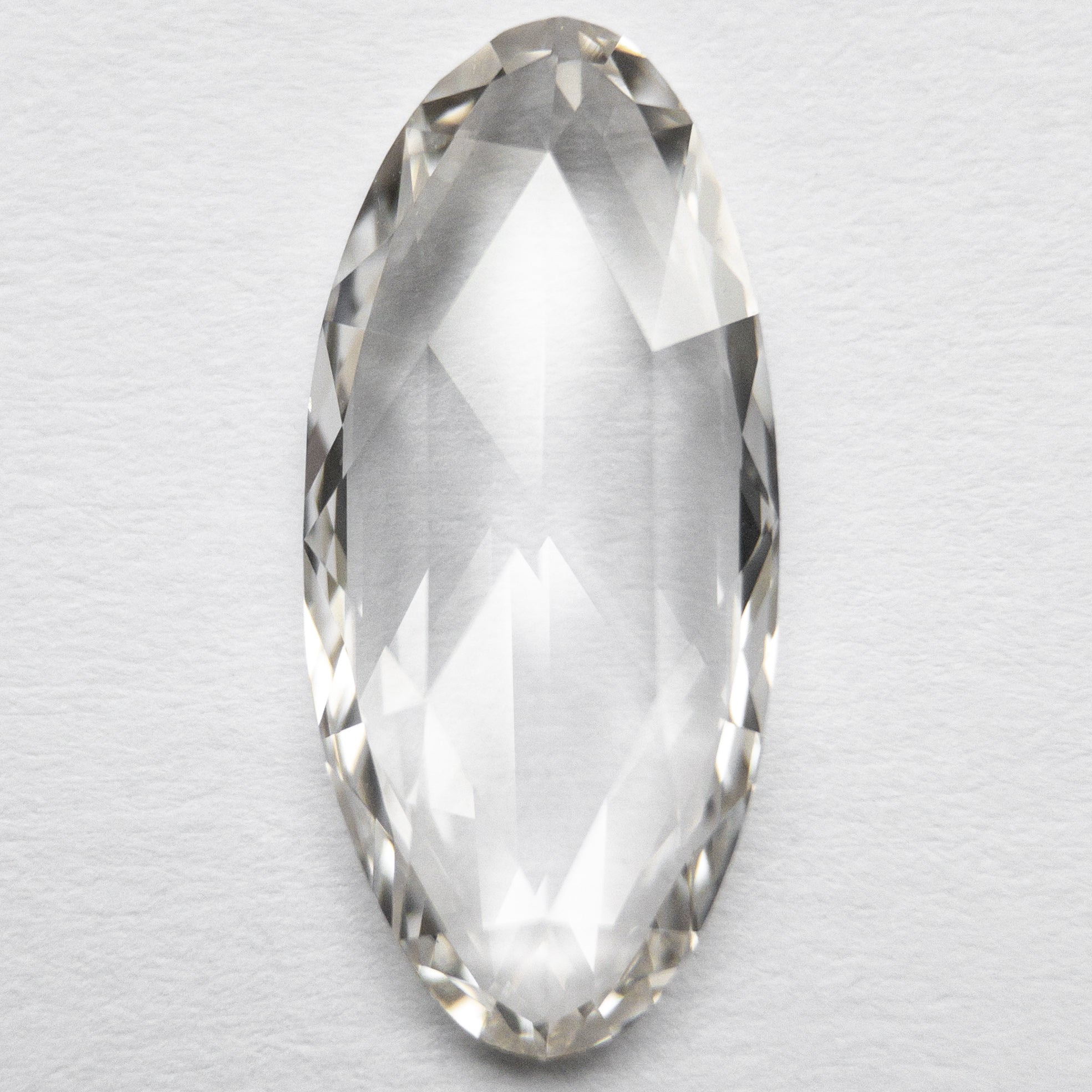 3.02ct 16.56x7.70x2.54mm GIA VVS2 I Oval Rosecut 18054-01 - Misfit Diamonds