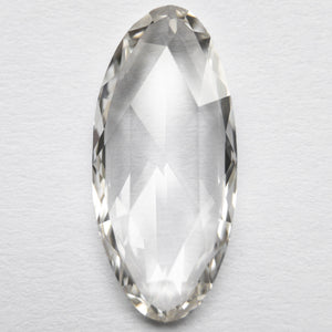 3.02ct 16.56x7.70x2.54mm GIA VVS2 I Oval Rosecut 18054-01 - Misfit Diamonds