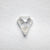 0.43ct 6.05x5.18x2.40mm Shield Rosecut 18061-09 - Misfit Diamonds