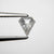 0.43ct 6.05x5.18x2.40mm Shield Rosecut 18061-09 - Misfit Diamonds