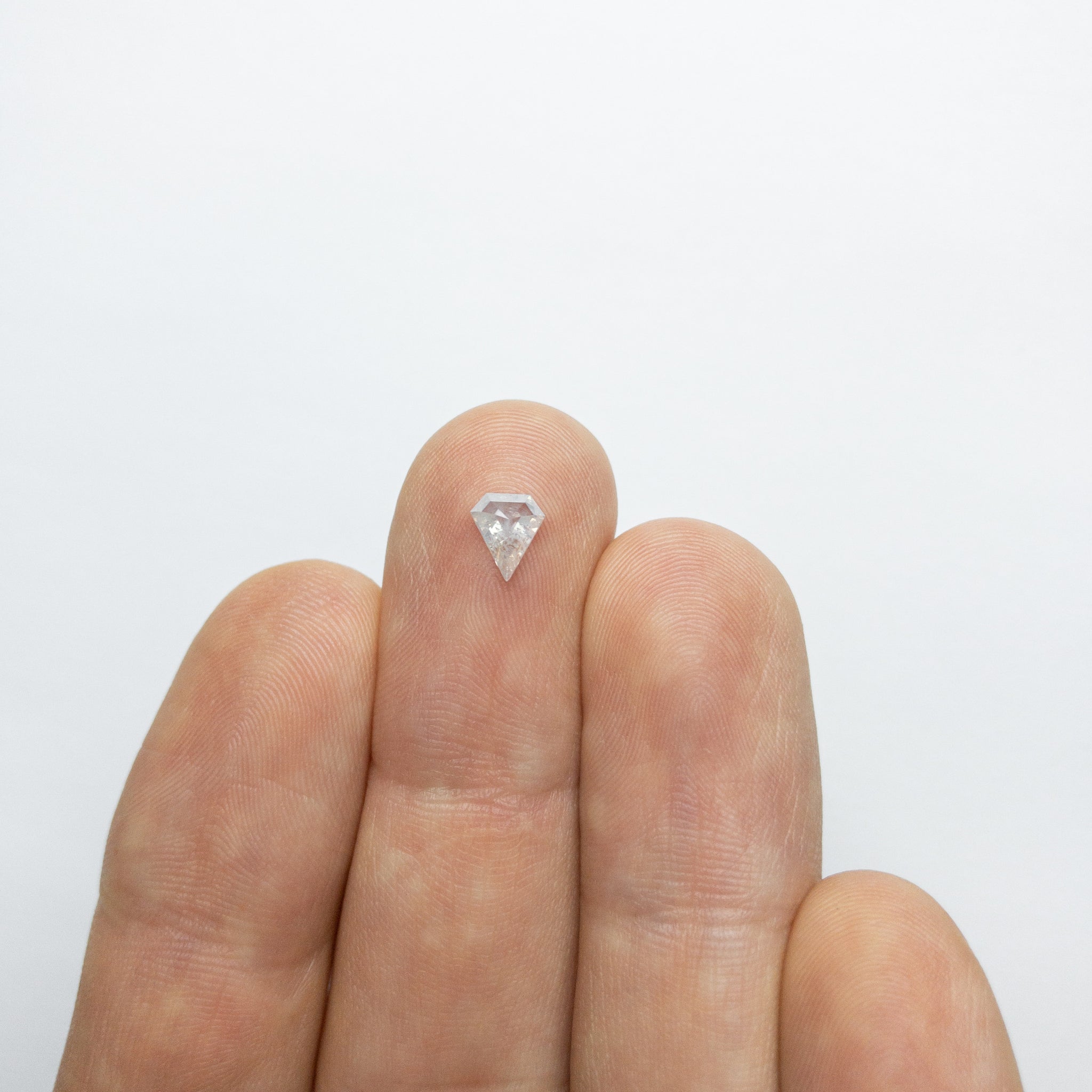 0.43ct 6.05x5.18x2.40mm Shield Rosecut 18061-09 - Misfit Diamonds