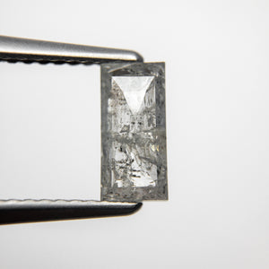 1.01ct 8.40x4.05x2.55mm Rectangle Rosecut 18061-11 - Misfit Diamonds