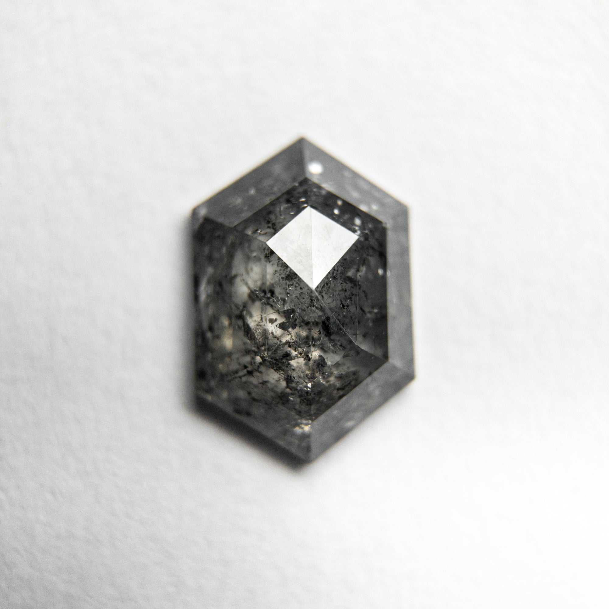 0.87ct 8.12x5.49x2.39mm Hexagon Rosecut 18061-14 - Misfit Diamonds