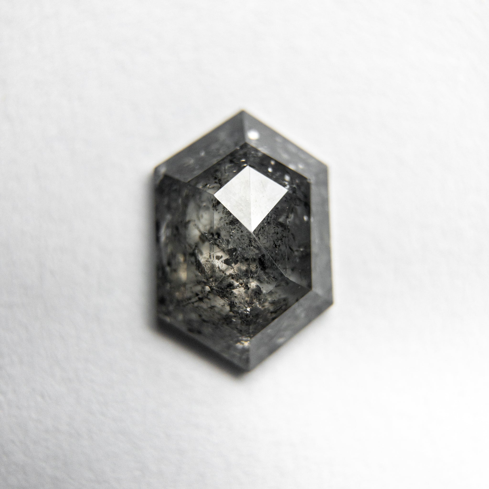 0.87ct 8.12x5.49x2.39mm Hexagon Rosecut 18061-14 - Misfit Diamonds