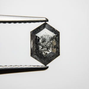 0.87ct 8.12x5.49x2.39mm Hexagon Rosecut 18061-14 - Misfit Diamonds