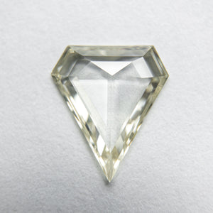 0.75ct 9.23x8.04x1.60mm Shield Rosecut 18069-01 - Misfit Diamonds