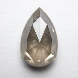 3.20ct 12.26x7.89x4.37mm Pear Double Cut 18088-03 - Misfit Diamonds