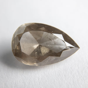 3.20ct 12.26x7.89x4.37mm Pear Double Cut 18088-03 - Misfit Diamonds