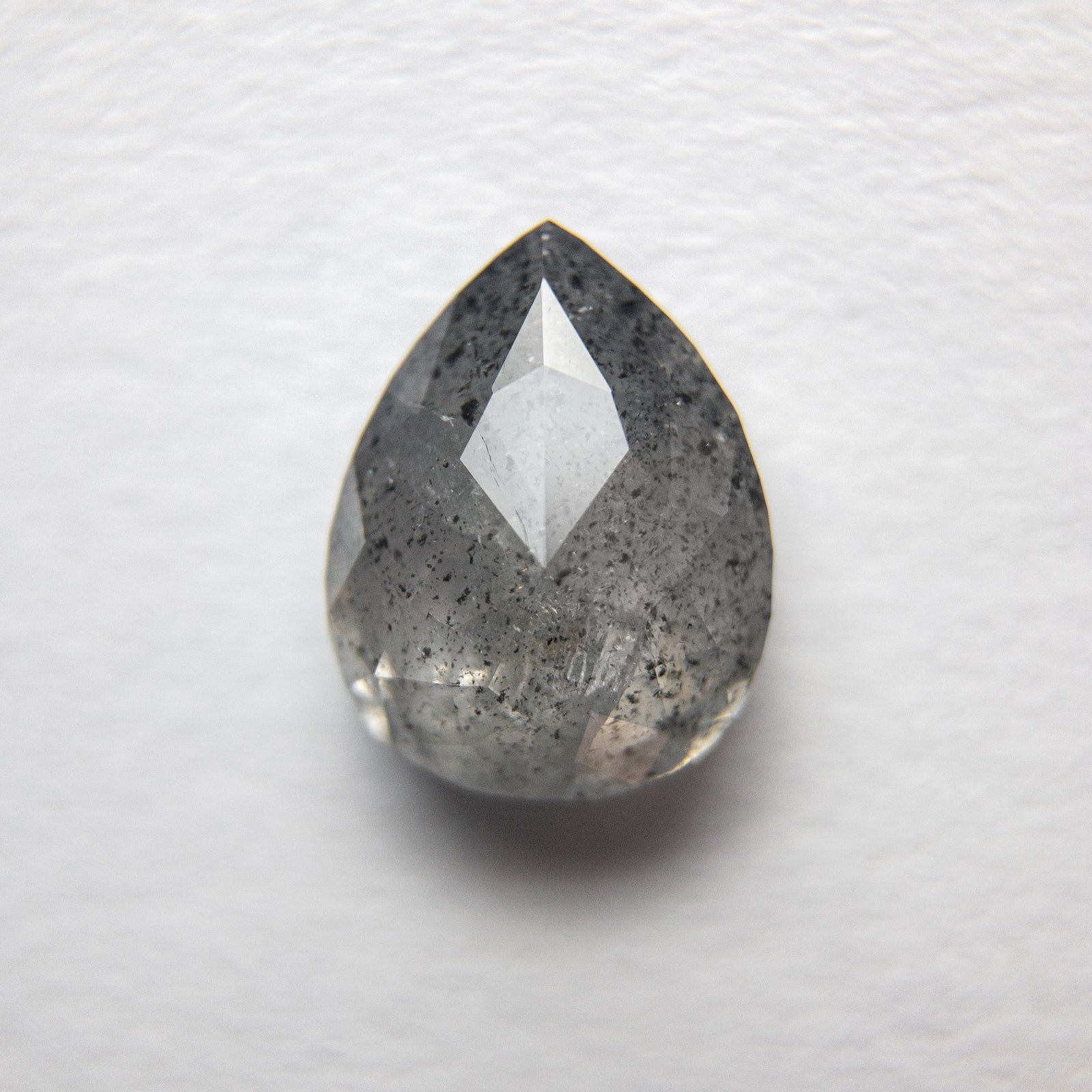 1.53ct 8.45x6.62x3.39mm Pear Double Cut 18089-08 - Misfit Diamonds