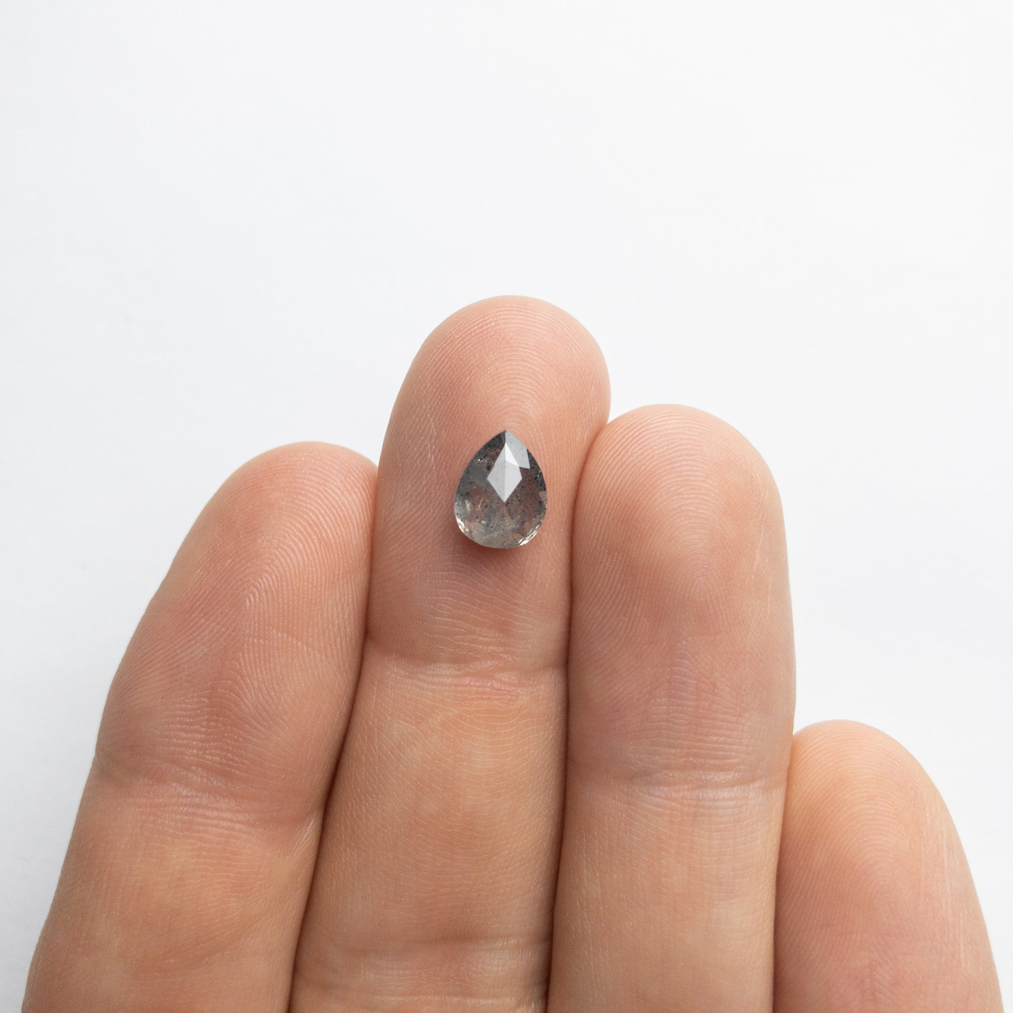 1.53ct 8.45x6.62x3.39mm Pear Double Cut 18089-08 - Misfit Diamonds