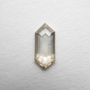 0.36ct 7.68x3.47x1.36mm Hexagon Rosecut 18090-04 - Misfit Diamonds