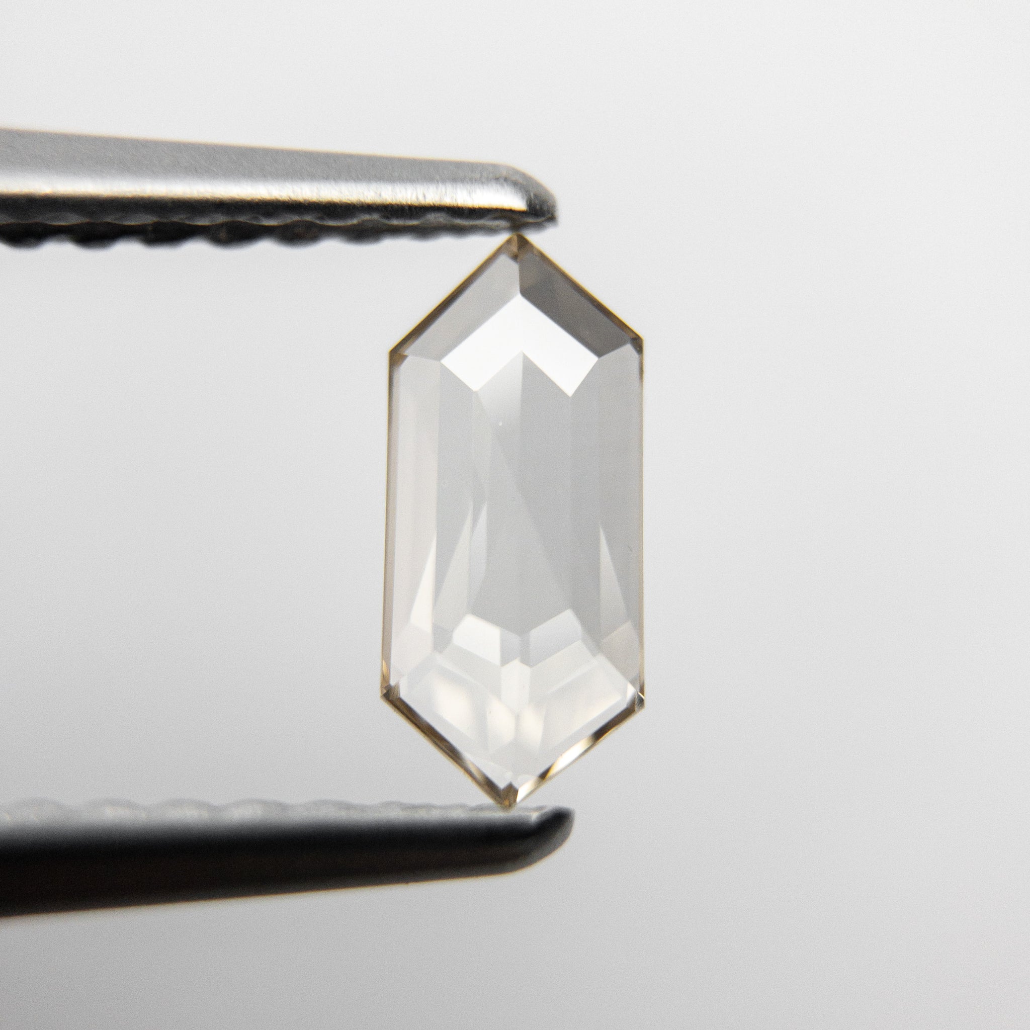 0.36ct 7.68x3.47x1.36mm Hexagon Rosecut 18090-04 - Misfit Diamonds