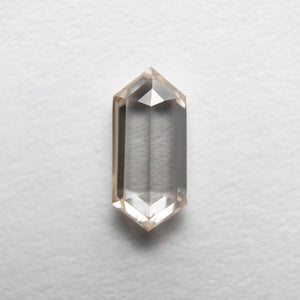 0.53ct 7.57x3.48x2.04mm Hexagon Rosecut 18090-05 - Misfit Diamonds